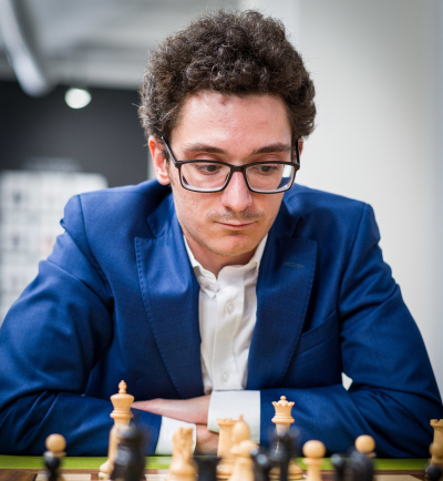 Mikheil Mchedlishvili (2561) vs Fabiano Caruana (2782)